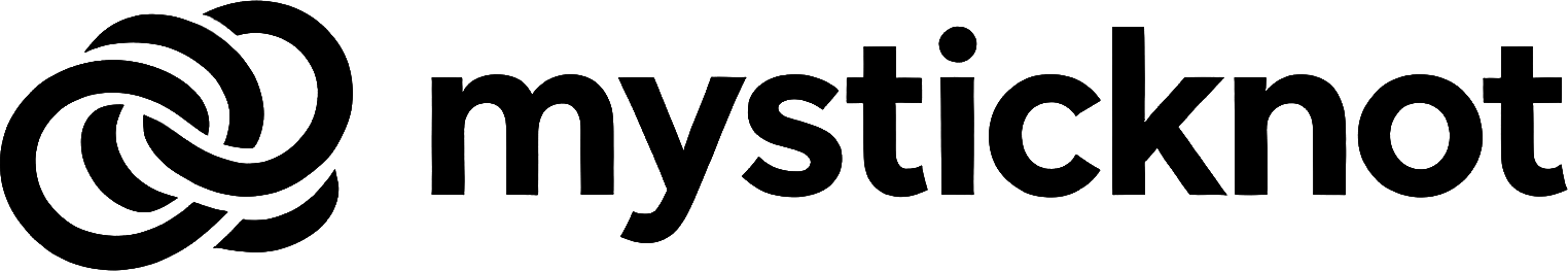 mysticknot logo（黑字）